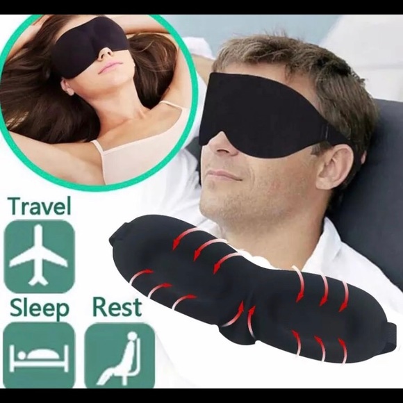 4 sets 3D Travel Sleeping Eye Mask - Picture 2 of 8
